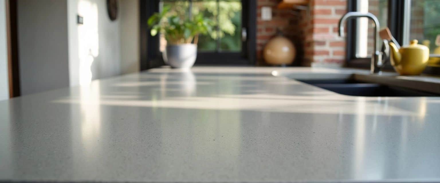 How to Polish Concrete Benchtop